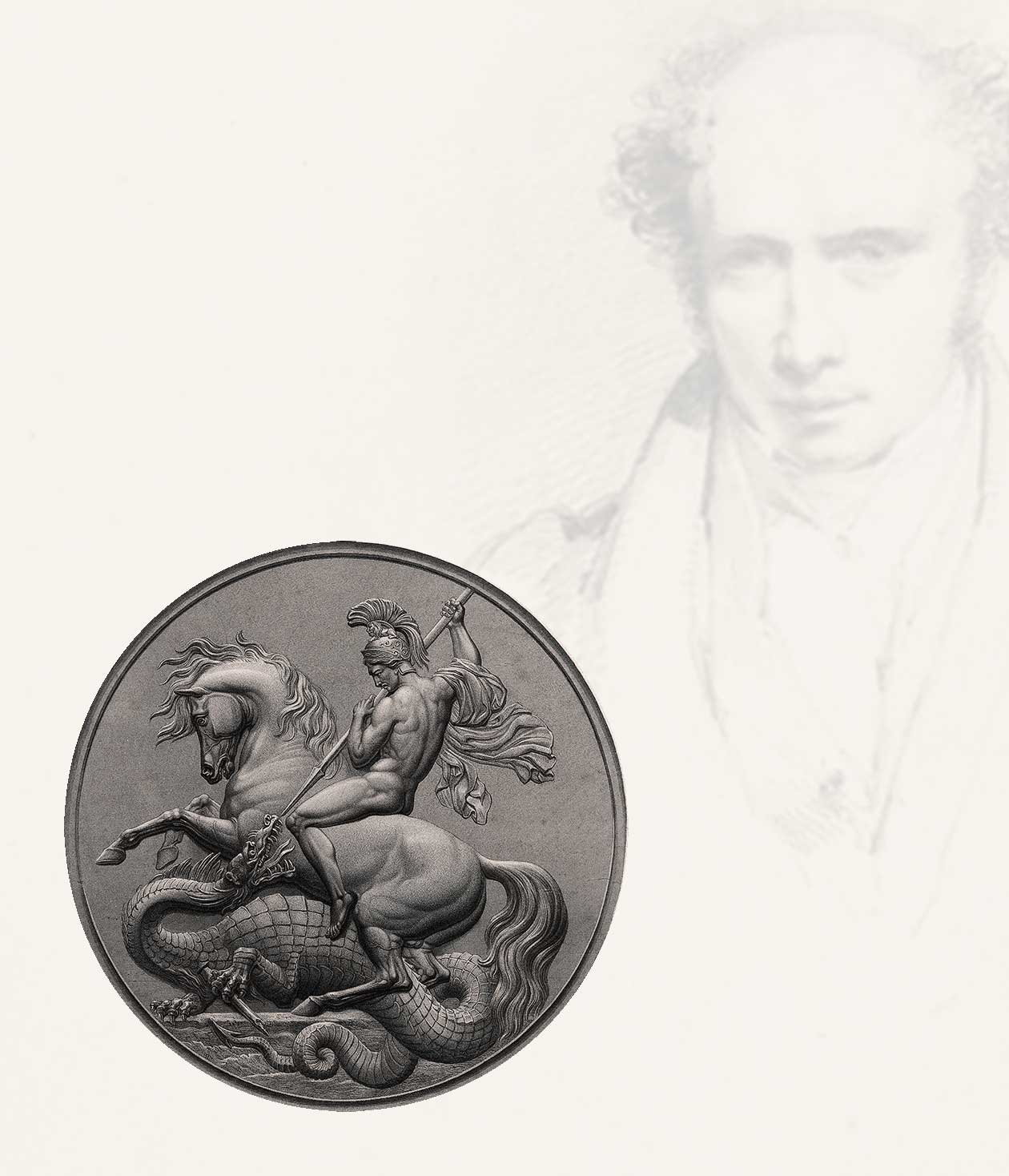 Behind the Craft - George and the Dragon Silver