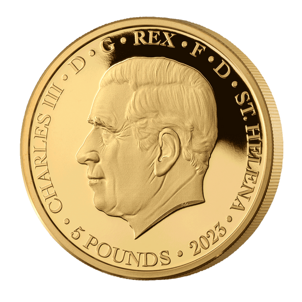 1 Unze Silbermünze Queen's Memorial St. Helena 2023 - Elizabeth II Gedenkmünze