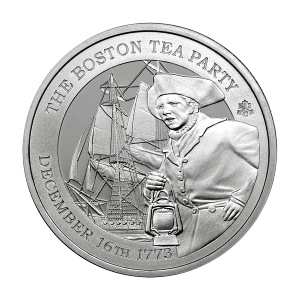 2023 Boston Tea Party 250th Anniversary 1oz Silver BU Coin The East