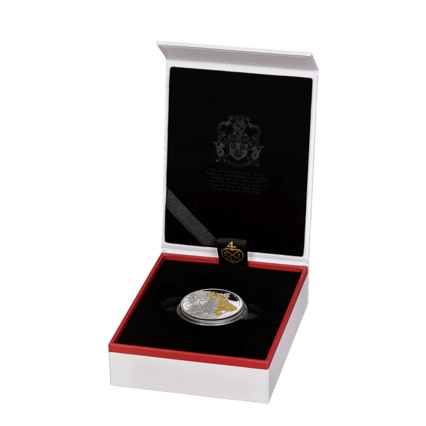 １oz　ロンドンとライオン　プルーフ銀貨　GEM proof UC 2024 Una & the Lion 1oz Silver Proof with Selective Gold