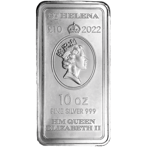 2022 Queens Virtues Victory 10oz silver BU Coin Bar – The East