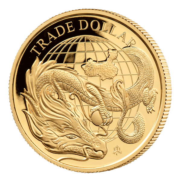 The 2021 Modern Chinese Trade Dollar 1oz Gold Proof Coin | Trade 