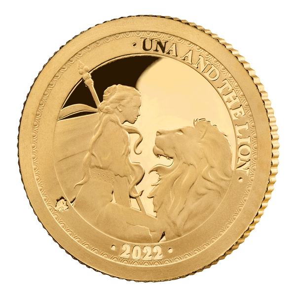 コレクション UNA & THE LION 1/2 GOLD PROOF COIN 2022 2022-Una-the-Lion-1-2g-Gold-