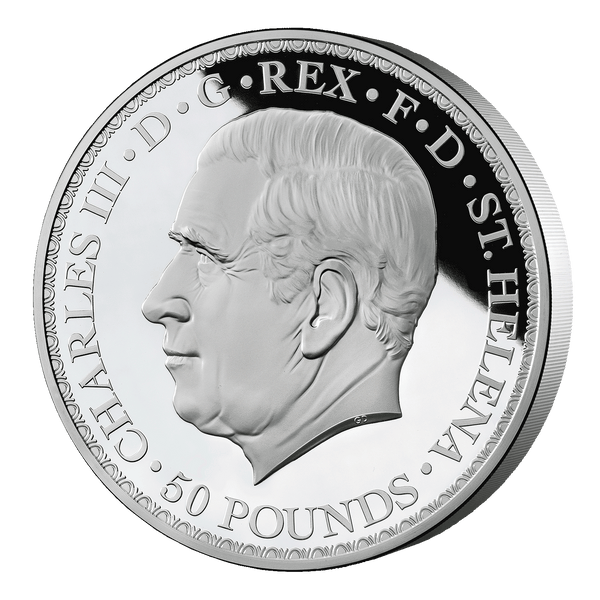 2023 ウナとライオン2oz シルバー 2023 2 oz St. Helena Silver Una and the Lion Coin (BU) l JM Bullion™