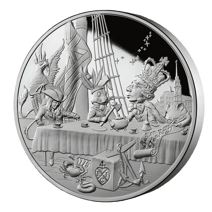 2023 Alice's Tea Party 1kg Silver Proof Coin