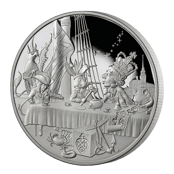 2023 Alice's Tea Party 1oz Silver Proof Coin