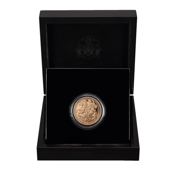 2025 St George & the Dragon Five Sovereign Gold Proof Coin