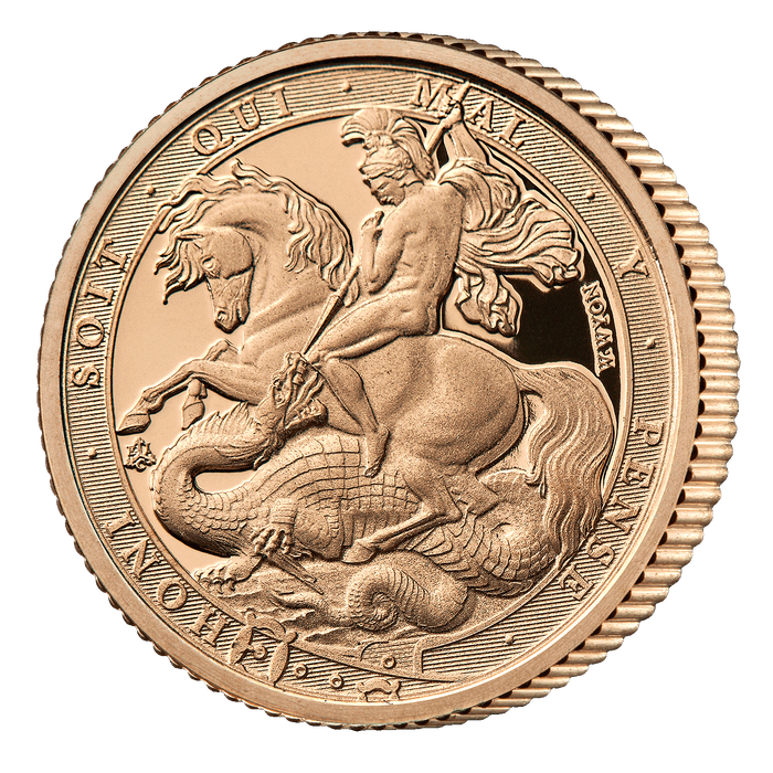 2025 St George & the Dragon Sovereign Gold Proof Three Coin Set