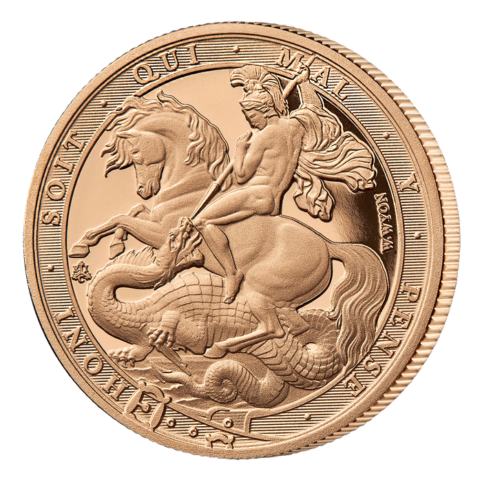 2025 St George & the Dragon Sovereign Gold Proof Coin