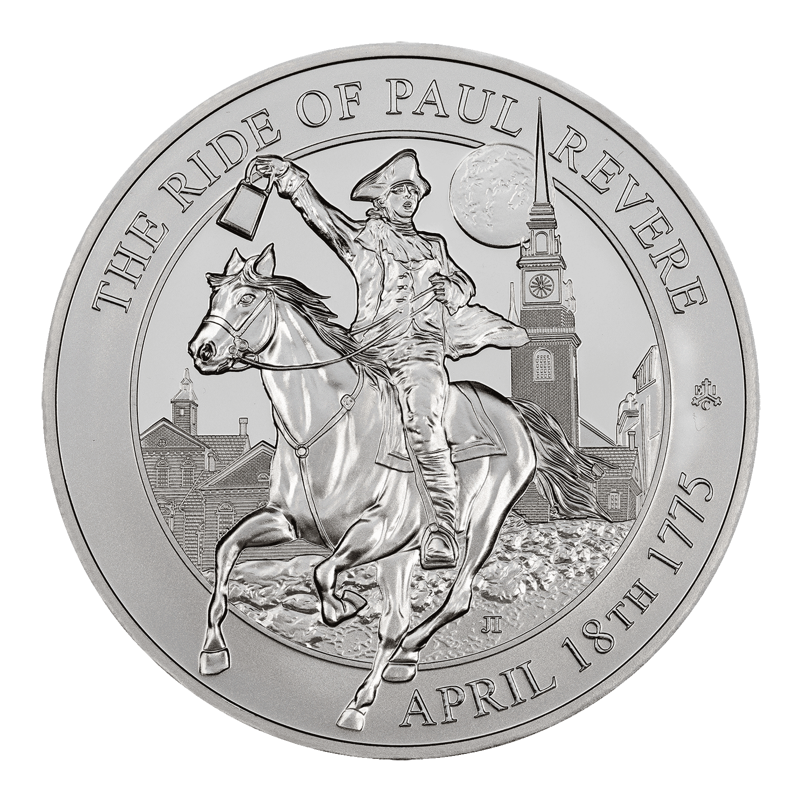 2025 Ride of Paul Revere 5oz Silver Proof Coin - OUT OF STOCK