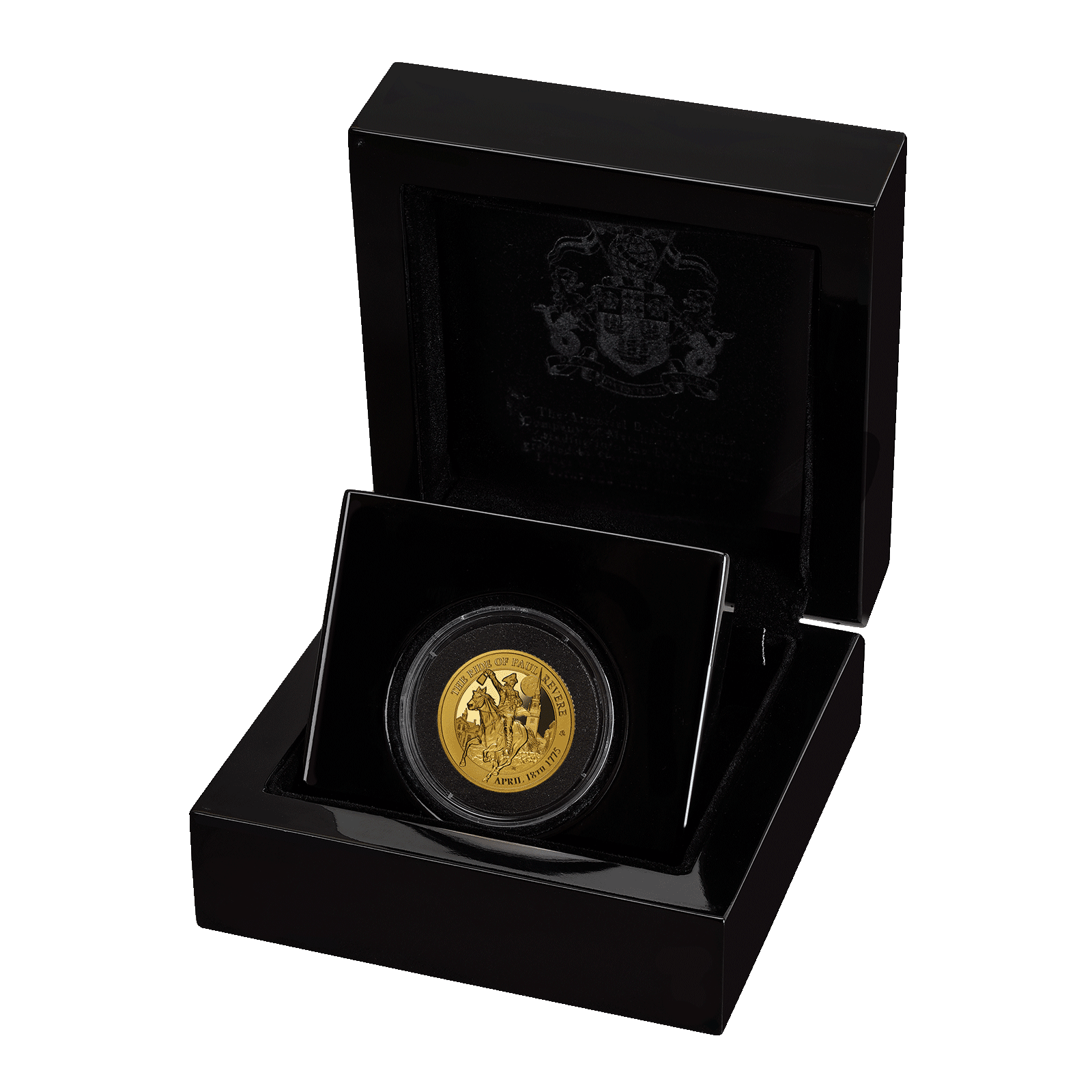 2025 Ride of Paul Revere 1oz Gold Proof Coin