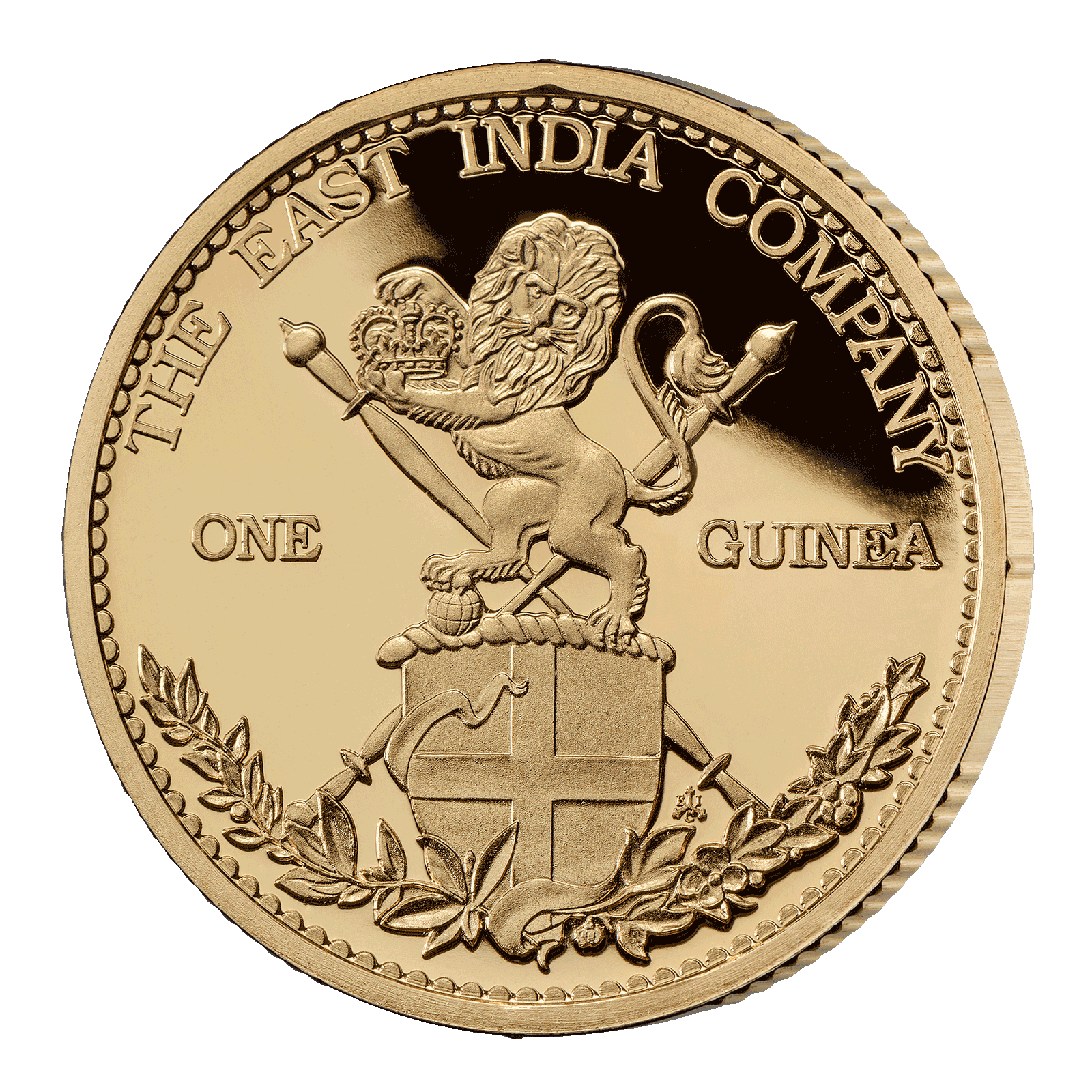 The East India Company Guinea 2025 Gold Proof Coin The East India