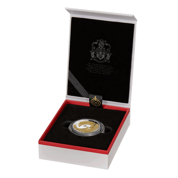 2024 Lucky Angel 1oz Silver Proof Coin with Selective Gold Plate - SOL ...