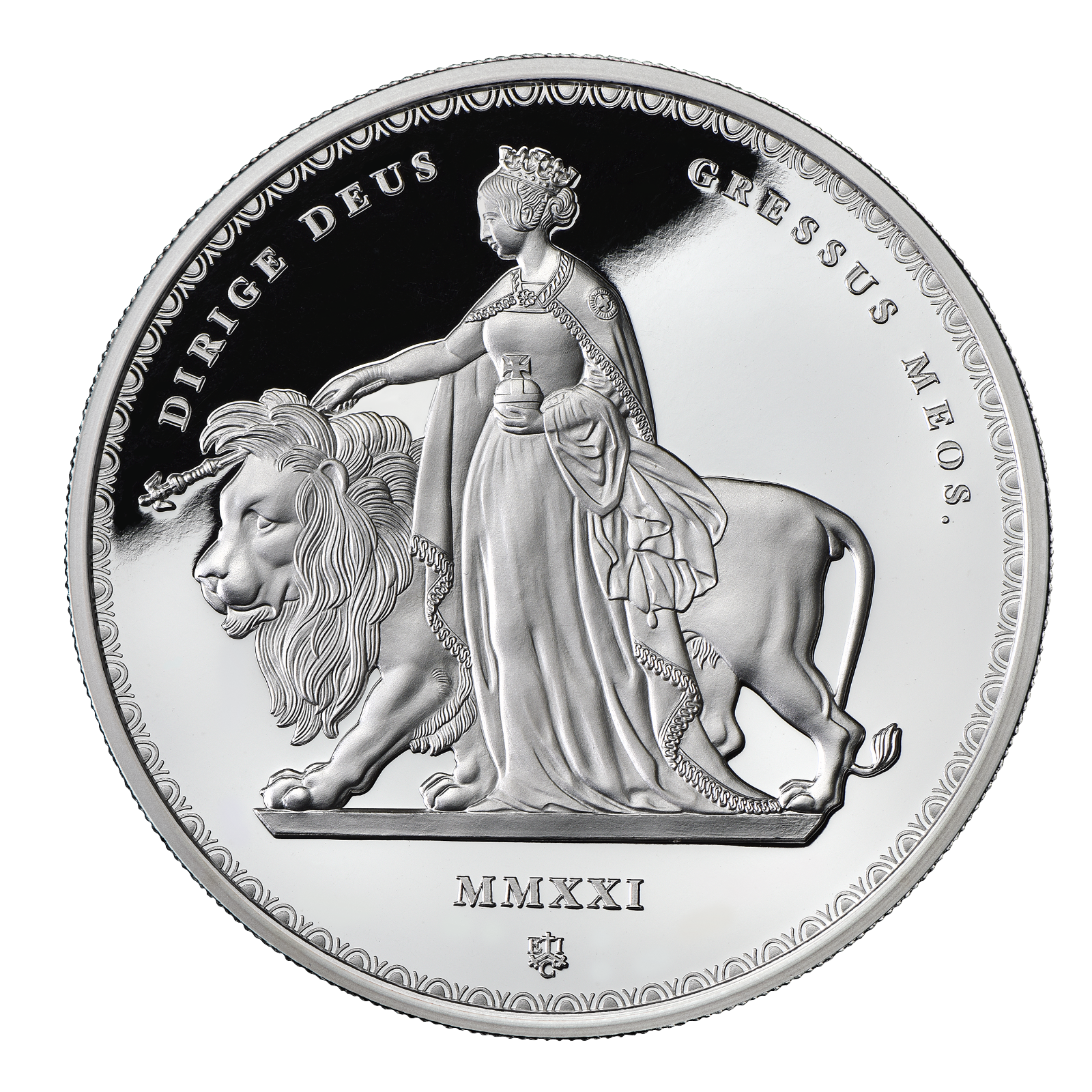 Una and the Lion 2021 1oz シルバーコイン Masterpiece 2021 Una & the Lion 1oz Silver Proof Coin