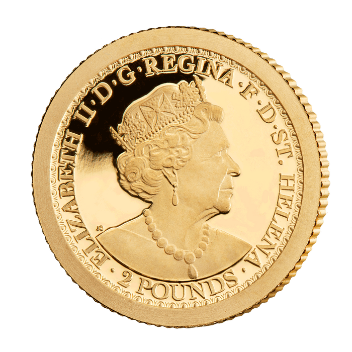 2021 Una & the Lion 1/2g Gold Proof Coin