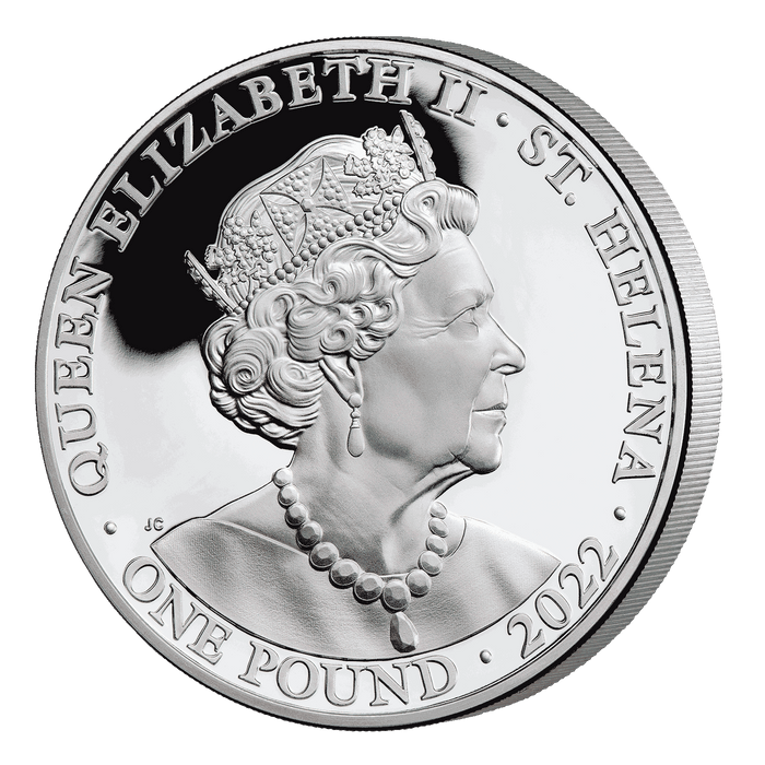2022 Queen's Virtues Constancy 1oz Silver Proof Coin