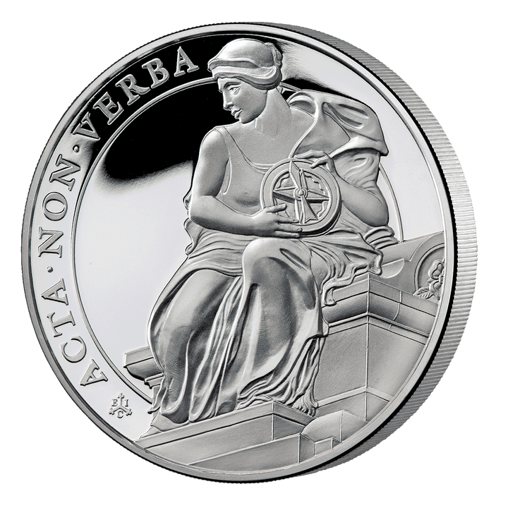 2022 Queen's Virtues Constancy 1oz Silver Proof Coin