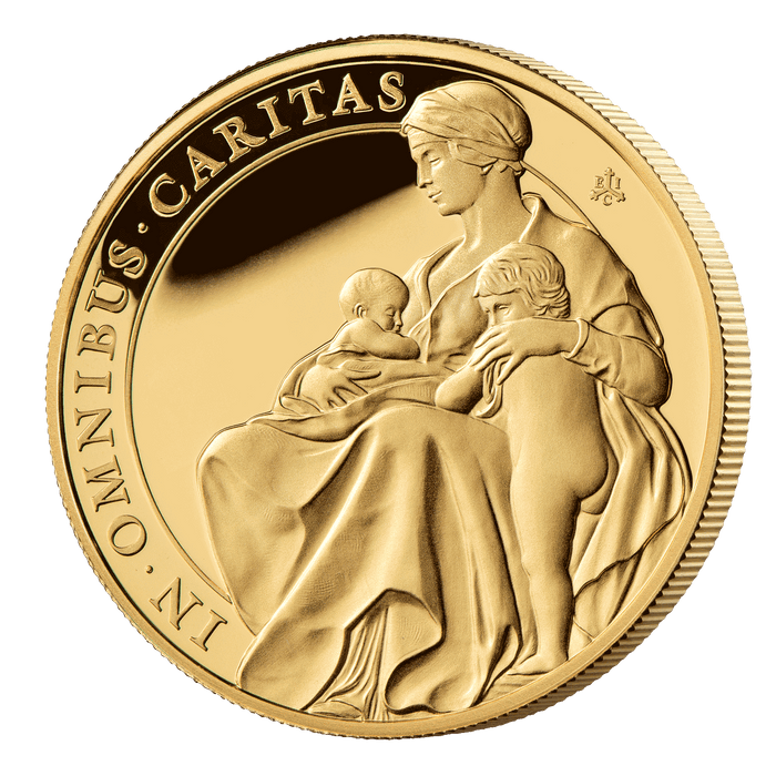 2022 Queens Virtues Charity 1oz Gold Proof Coin