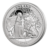 2022 Una & the Lion 2oz Silver Proof Coin