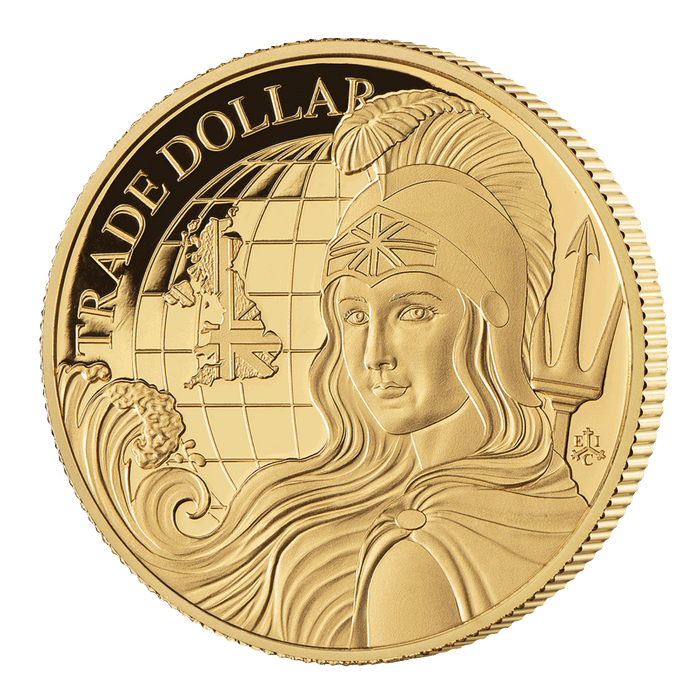 2022 British Trade Dollar 1oz Gold Proof Coin