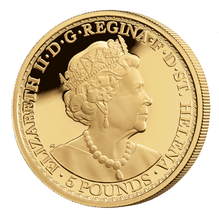 2022 Una & the Lion 1oz Gold Proof Coin