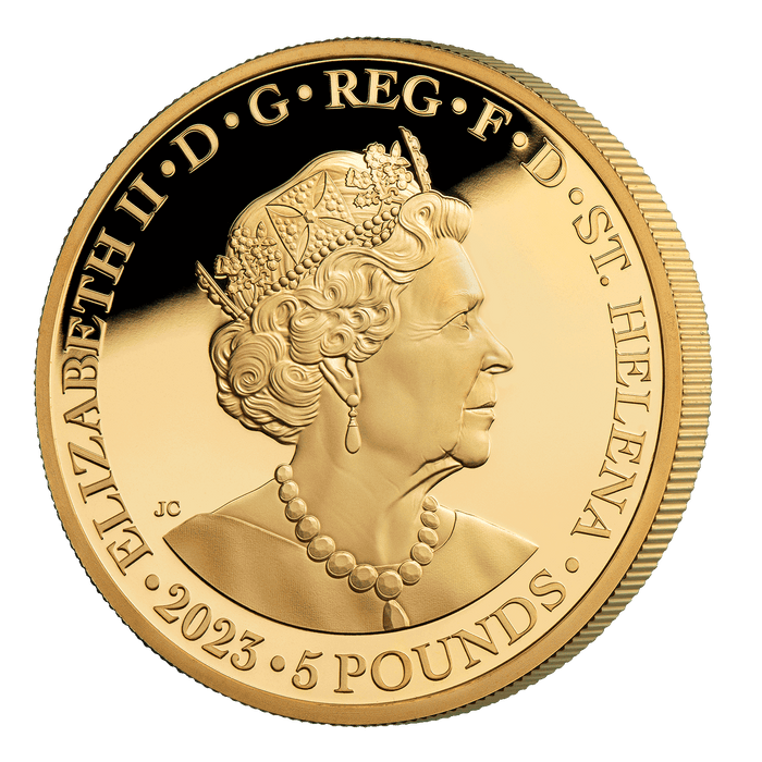 2023 Una & Lion Faerie Queene 1oz Gold Proof Coin