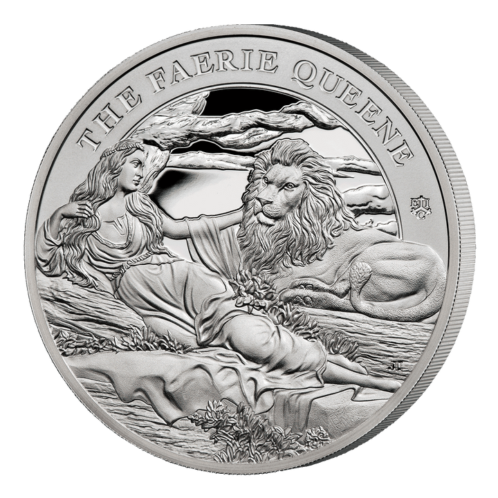 2023 Una & Lion Faerie Queene 1oz Silver Proof Coin