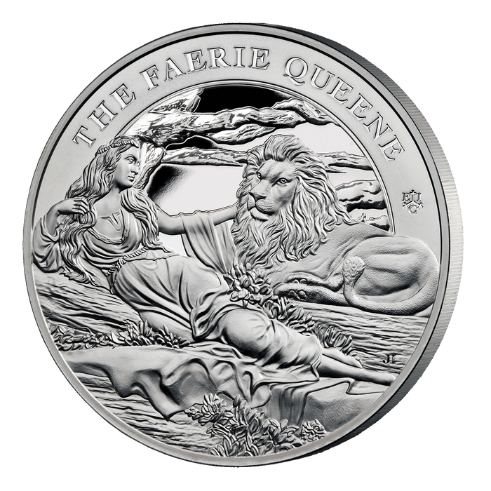 2023 Una & Lion Faerie Queene 5oz Silver Proof Coin