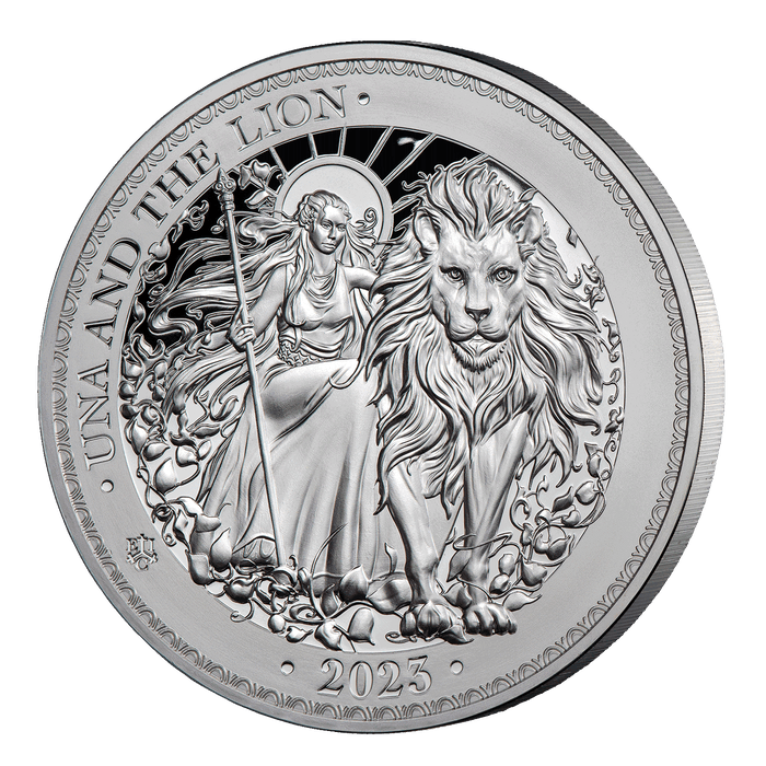 Una & The Lion 2023 5oz Silver Proof Coin