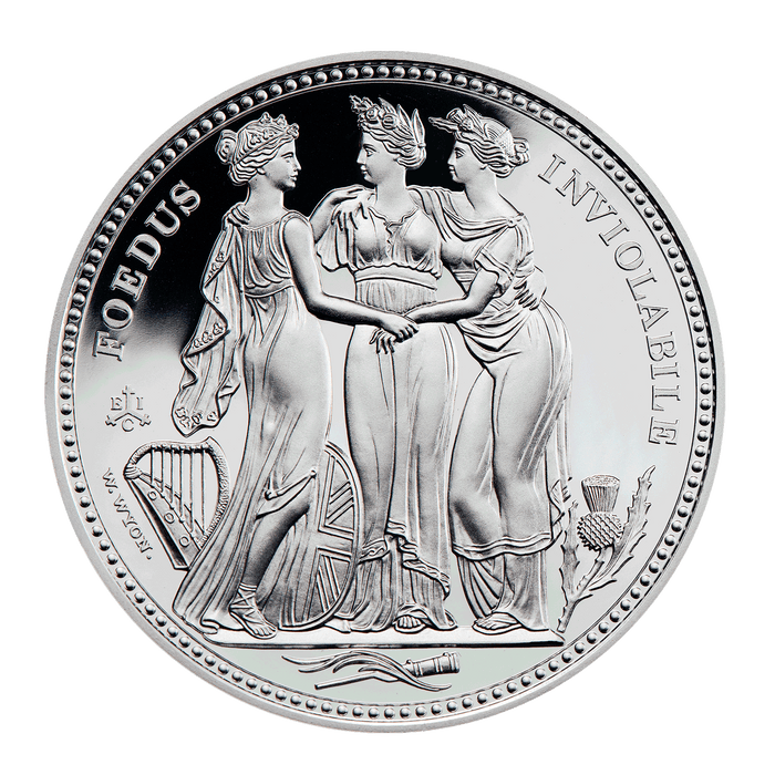 Masterpiece 2021 Three Graces Crown Pattern Silver Proof Coin