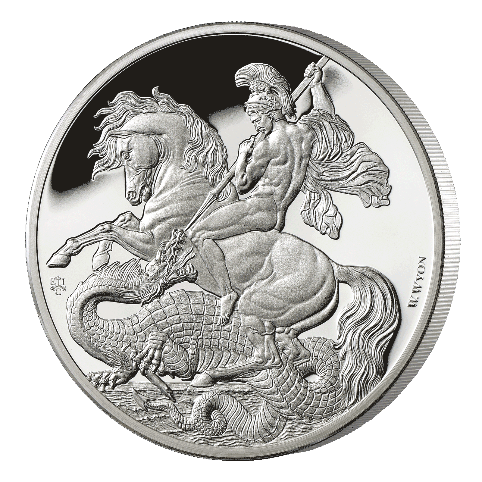 2023 Masterpiece George & the Dragon 1oz Silver Proof Coin