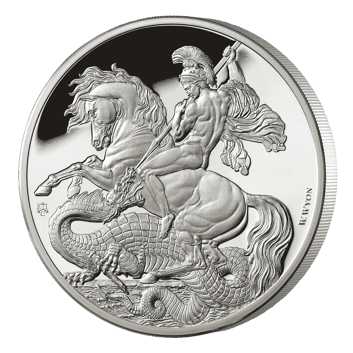 2023 Masterpiece George & the Dragon 1oz Silver Proof Coin