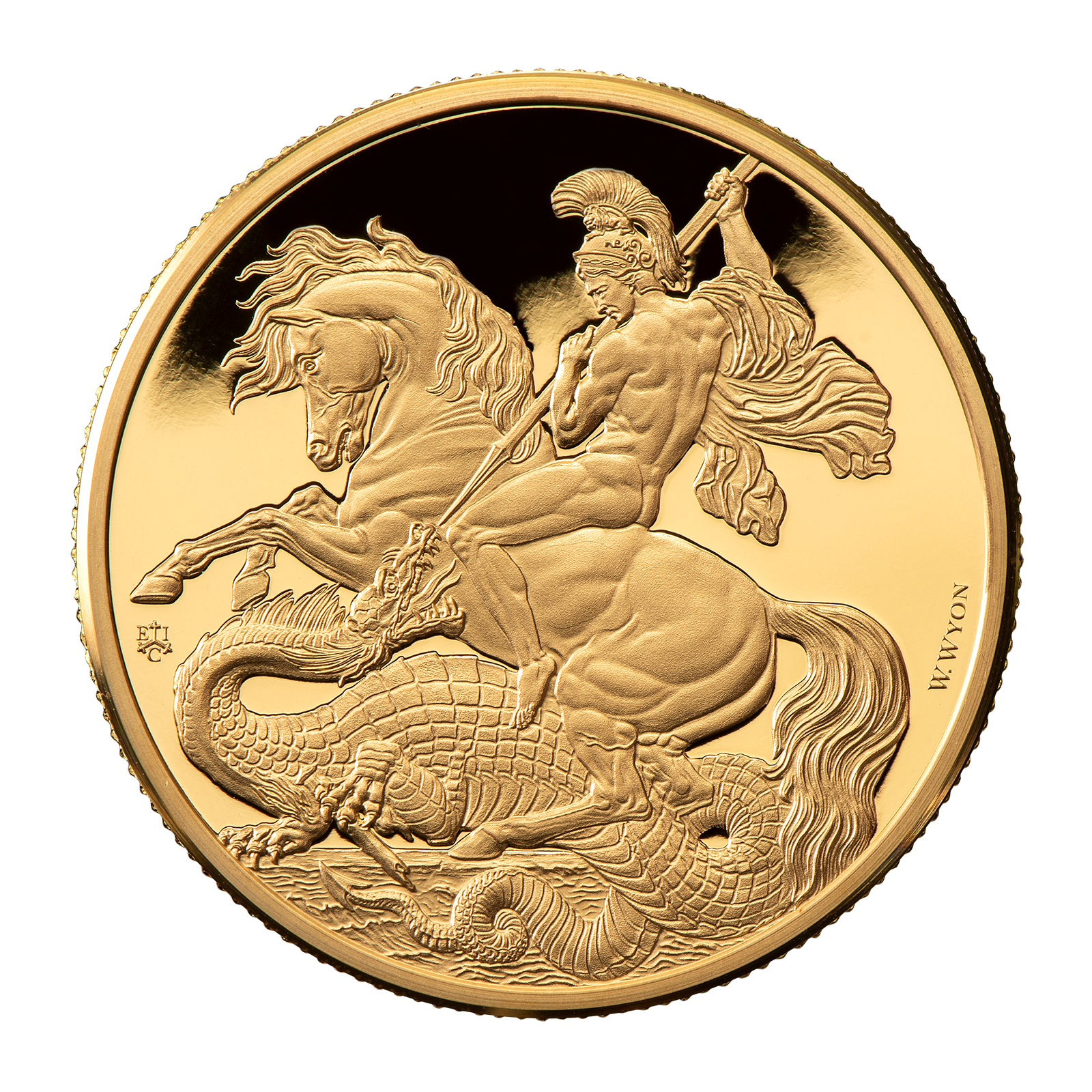 Masterpiece St George & the Dragon 2023 1oz Gold Proof Coin