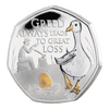 2022 Goose and the Golden Egg Silver Proof 50p Coin